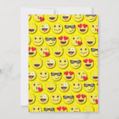 Schattige Happy Face Kinder 1e verjaardag Kaart (Achterkant)