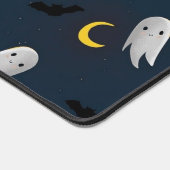 Schattige Happy Halloween Donkerblauw Bureaumat (Hoek)