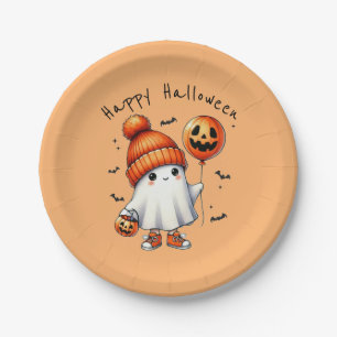 Schattige Happy Halloween Party Paper Bord