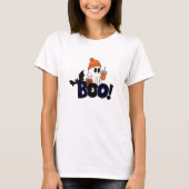 Schattige Happy Helloween Wizard Beer T-shirt (Voorkant)