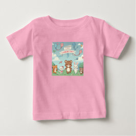 Schattige Happy Labor Day Baby T-shirt