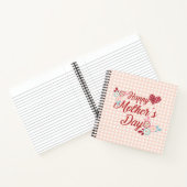 Schattige Happy Moederdag | Notitieboek (Binnen)