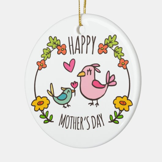 Schattige Happy Moederdag | ORNAMENT (Links)