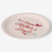 Schattige Happy Moederdag | Papieren Bord (Gekanteld)