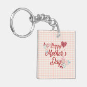 Schattige Happy Moederdag | SLEUTELHANGER (Voorkant Links)