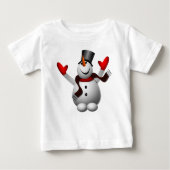 Schattige Happy Snowman (Voorkant)