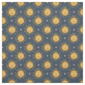 Schattige Happy Sun Stof (Swatch)