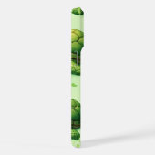 Schattige Happy Turtles-patroon iPhone Hoesje (Rechterkant)