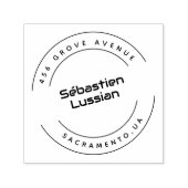 Schattige hart en elegante scriptfamilie zelfinktende stempel (Design)