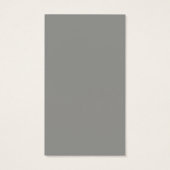 Schattige hart grijs bruiloft Drink ticket Visitekaartjes (Achterkant)