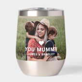 Schattige hart hou van je mama Moederdag foto (Voorkant)