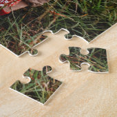 Schattige hart hou van je mama Moederdag foto Legpuzzel (Zijkant)