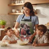 Schattige hart hou van je mama Moederdag foto Schort