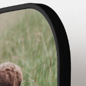 Schattige HART HOUDT VAN JE MAM Moederdag Foto Pickleball Paddle (Links Detail)