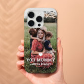Schattige HART HOUDT VAN JE MUMMY Moederdag Foto Case-Mate iPhone Case
