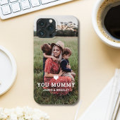 Schattige HART HOUDT VAN JE MUMMY Moederdag Foto Case-Mate iPhone Case