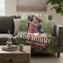 Schattige HART HOUDT VAN JE MUMMY Moederdag Foto