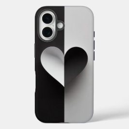 Schattige Hart iPhone Case Ai esthetische liefde o