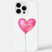 Schattige hart met naam Case-Mate iPhone case (Achterkant)