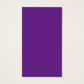 Schattige Hart Paarse Bruiloft Drink Ticket Visitekaartje (Achterkant)