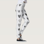 schattige harten leggings (Rechts)