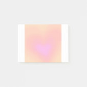 schattige hartgradiënt Post-It Notes (Voorkant)