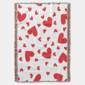 Schattige Hartjes  Deken (Voorkant Verticaal)