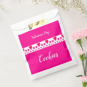 Schattige hartpatroon bedankzakje (Gezegeld)