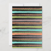 Schattige Hatching Baby Dino Chalkboard Baby showe Kaart (Achterkant)