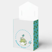 Schattige Hatching Dino Baby shower Bedankdoosjes (Geopend)