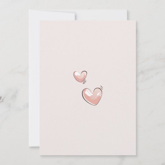 Schattige Hatching Flamingo Baby shower Kaart (Achterkant)