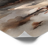 Schattige Havanese Dog Art Print Poster (Hoek)