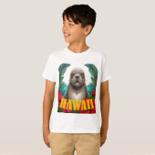 Schattige Hawaiiaanse monniksrob T-shirt (Voorkant volledig)