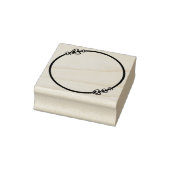 Schattige Hearts Circle Journal Rubberstempel (Stempel)