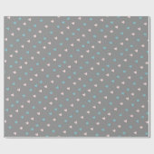 Schattige Hearts & Love Script Valentijnsdag Roze/ Cadeaupapier (Vlak)