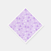 Schattige Hearts Pink Servet (Hoek)