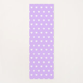 Schattige Hearts Rubber Yoga Mat (Voorkant)