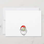 Schattige heb jezelf een groovy kleine kerstfoto feestdagenkaart (Achterkant)