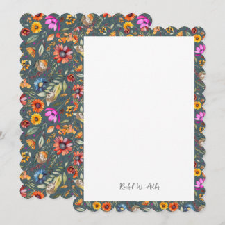 Schattige Hedgehog & Botanicals Custom Kaart