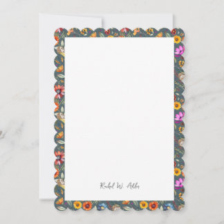 Schattige Hedgehog & Botanicals Custom Kaart