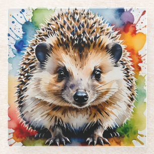 Schattige Hedgehog Trivet Glazen Onderzetter
