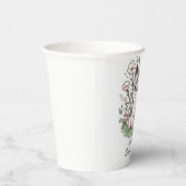 Schattige Heerlijk Wolf Baby shower Papieren Bekers (Rechts)