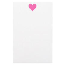 Schattige heet roze hart