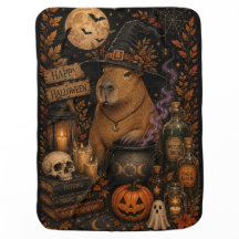 Schattige Heks Capybara Halloween