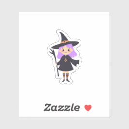 Schattige Heks Sticker