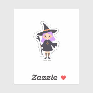 Schattige Heks Sticker