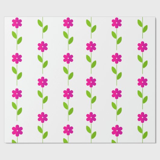 Schattige & Helder Daisy Bloemverpakking Papier (Zoom)