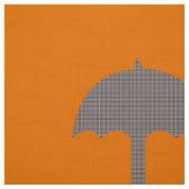 Schattige helder paraplupatroon stof (Swatch)