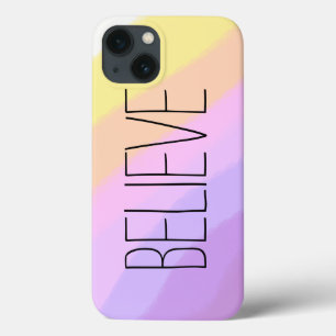 schattige heldere neonborstels eenhoorn kleuren Case-Mate iPhone case