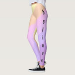 schattige heldere neonborstels eenhoorn kleuren leggings<br><div class="desc">Penseelstreken van heldere neonkleuren. Voor eenhoornliefhebbers.</div>